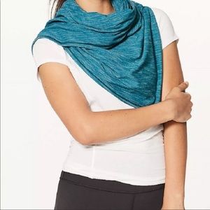 Lululemon Teal Vinyasa Scarf